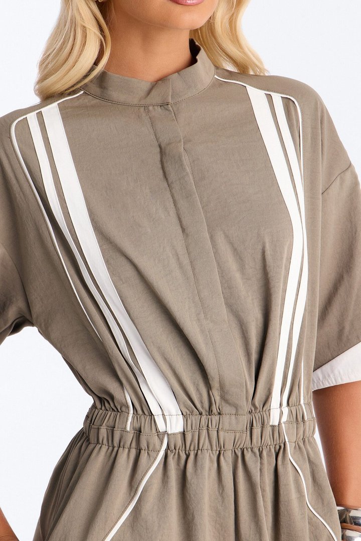 Taylor Sporty Vibe Jumpsuit - Olive