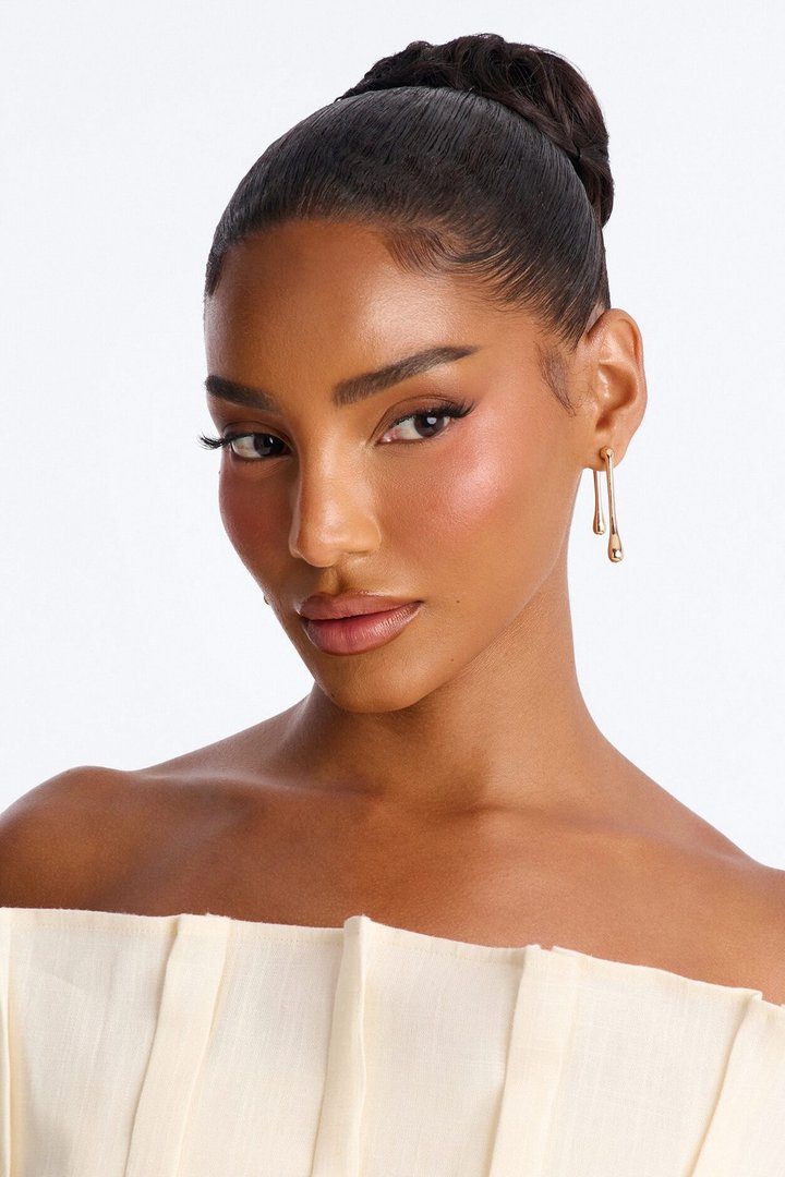 Drip Hardware Earrings - Gold
