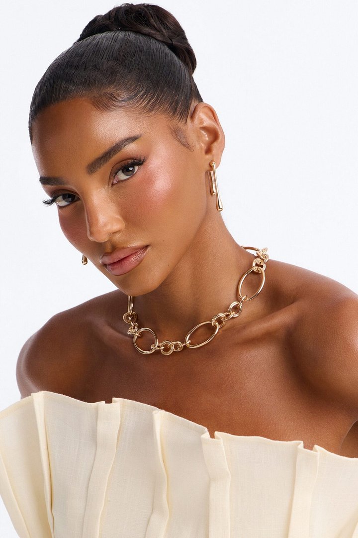 Solo Shine Necklace - Gold
