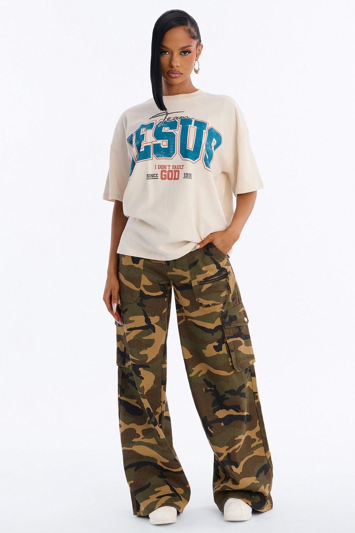 Team Jesus T-Shirt - Off White