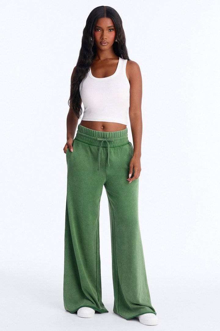 Off Duty Washed Lounge Pant - Hunter