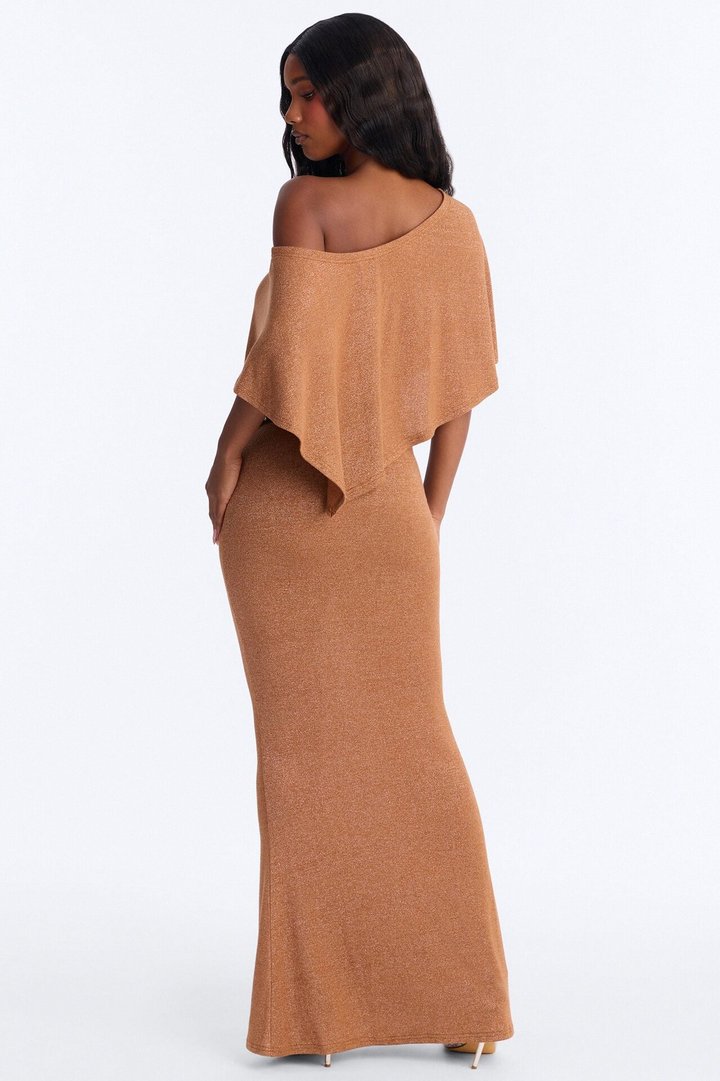 Miranda Belted 3 Piece Skirt Set - Camel