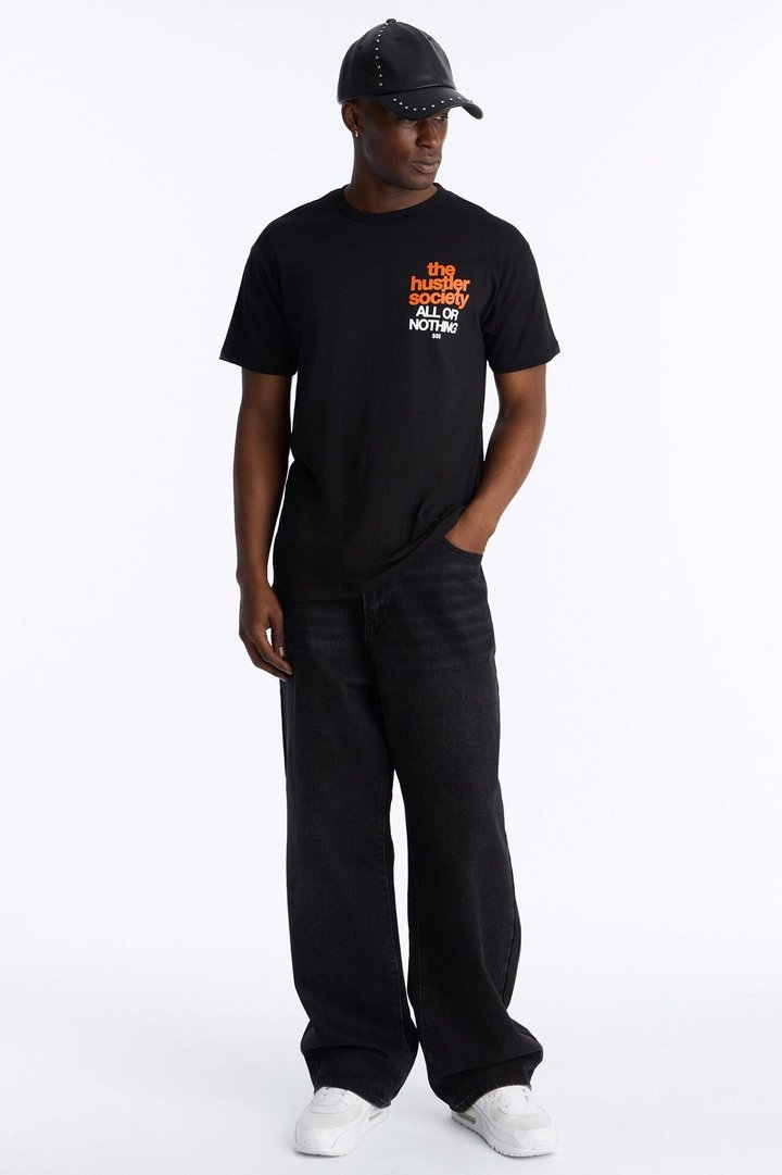 Worldwide Originals All Or Nothing Short Sleeve Tee - Black
