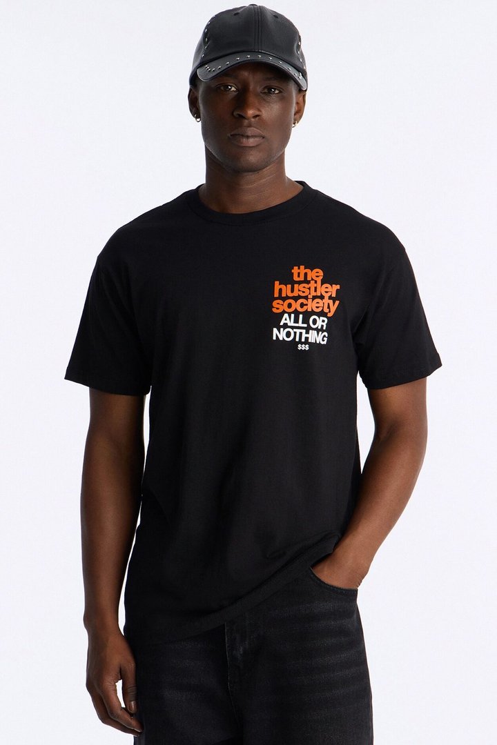 Worldwide Originals All Or Nothing Short Sleeve Tee - Black