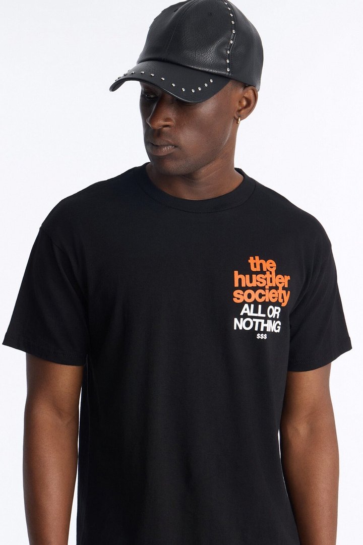 Worldwide Originals All Or Nothing Short Sleeve Tee - Black