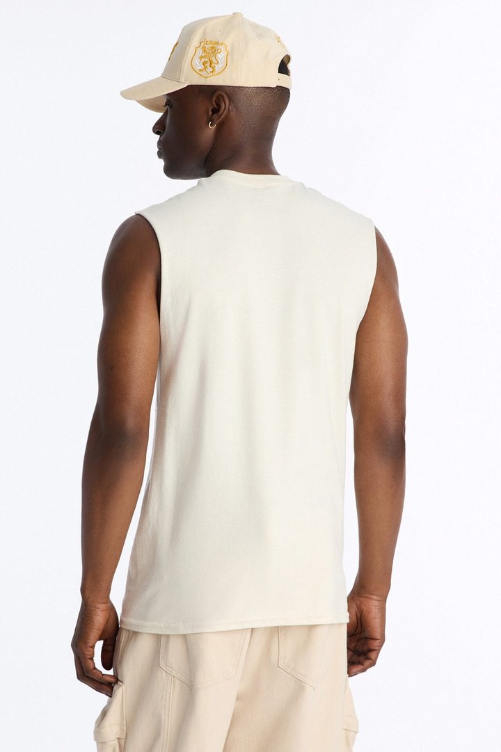 Palm Springs 1995 Muscle Tee - Natural