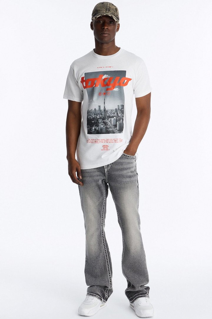 Tokyo Tower Short Sleeve Tee - White