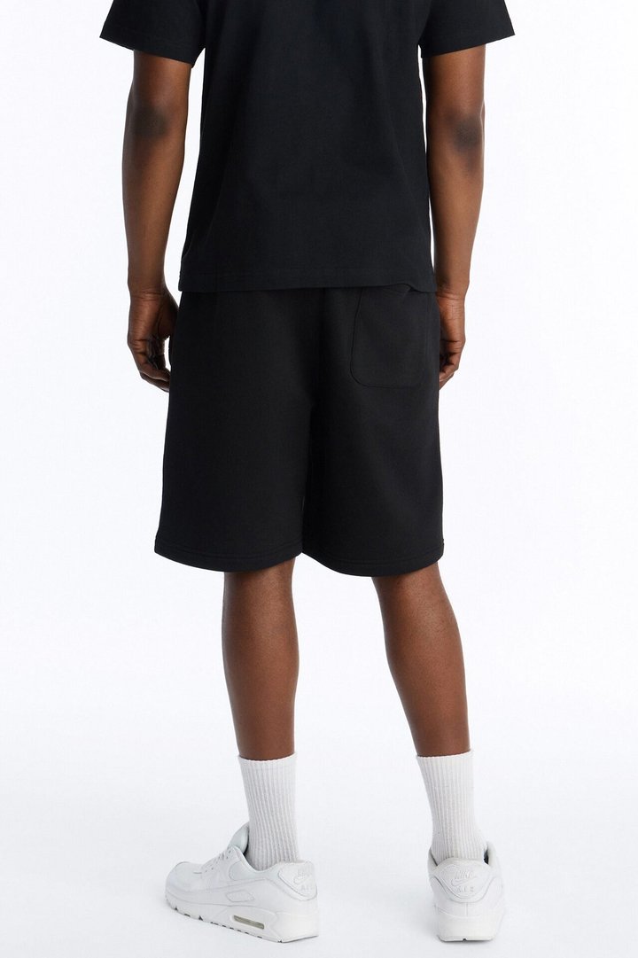 Joker All Over Print Relaxed Sweat Short - Black