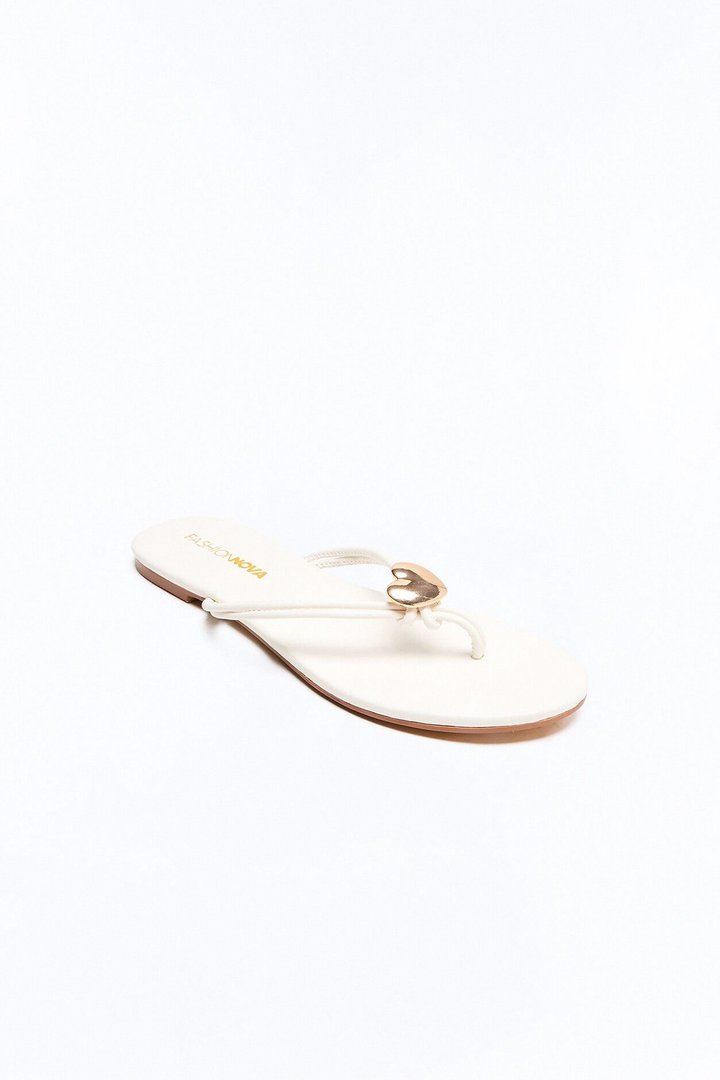 Ori Hardware Flip Flops - White