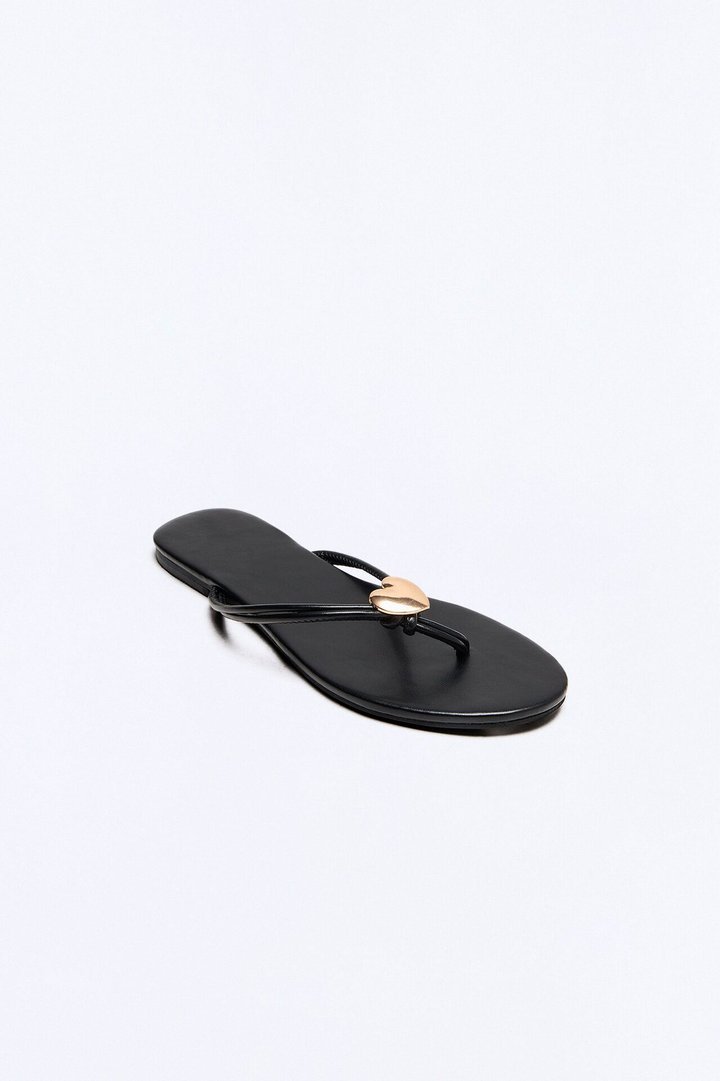Ori Hardware Flip Flops - Black