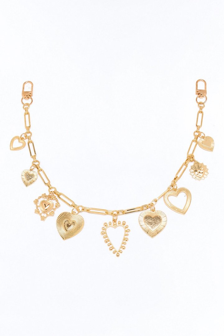 Sand And Sea Handbag Chain - Gold