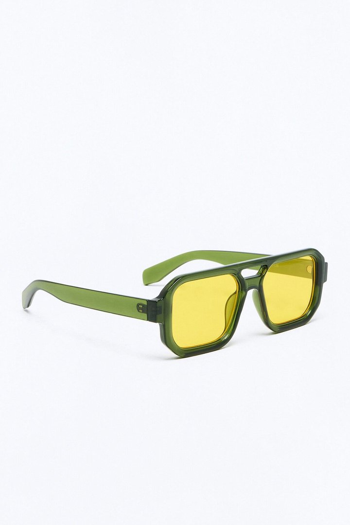 More To Come Sunglasses - Green/combo