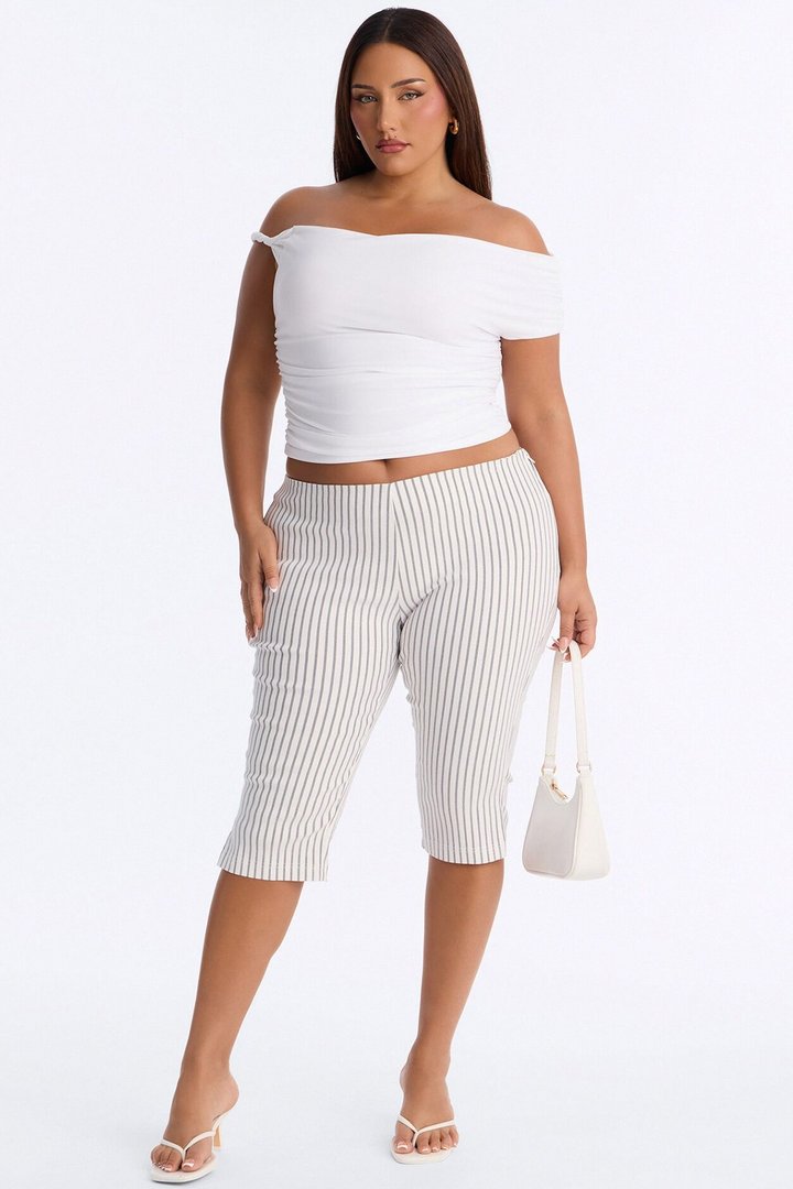 Blind Date One Shoulder Top - White