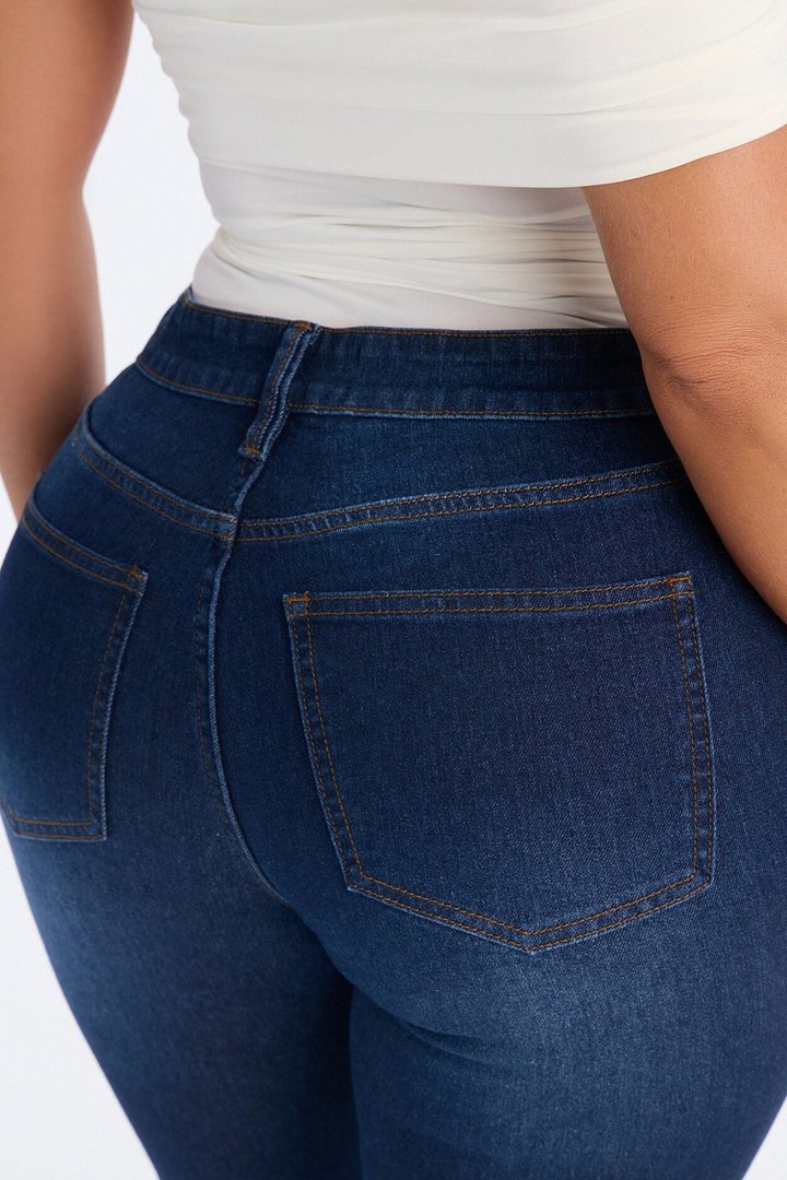 Tall She's Fire Stretch Skinny Jeans - Dark Wash