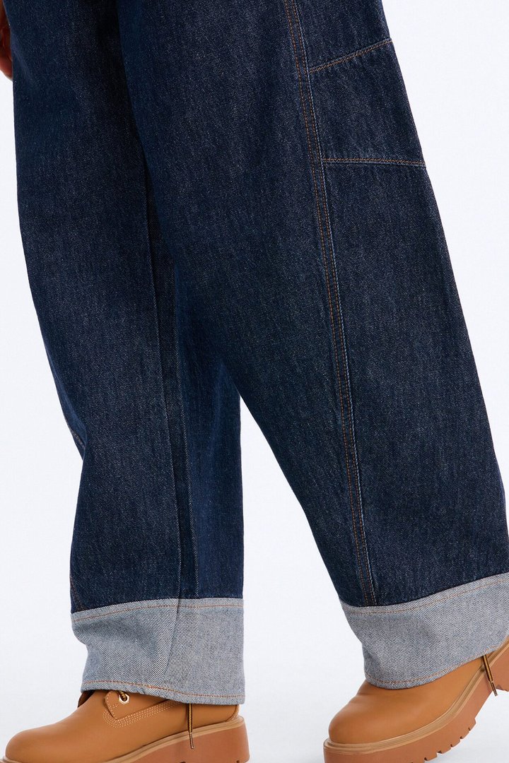 Liora Loose Fit Jeans - Dark Wash
