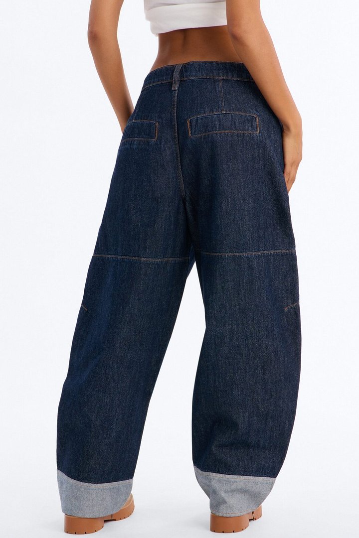 Liora Loose Fit Jeans - Dark Wash