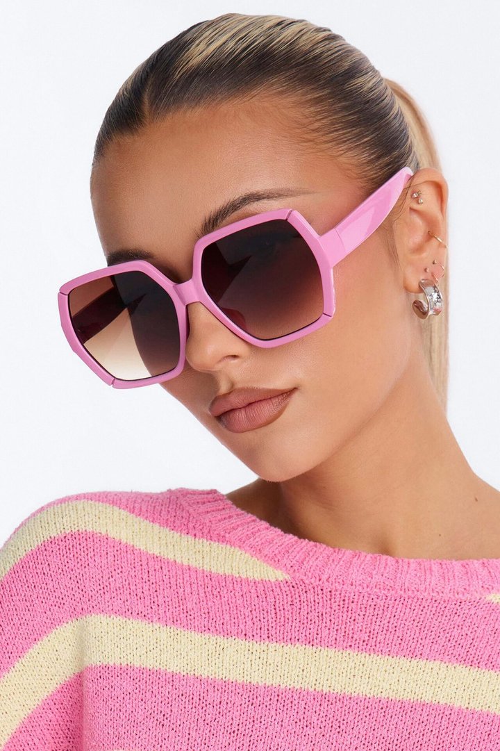 Absolutely Obsessed Sunglasses - Purple