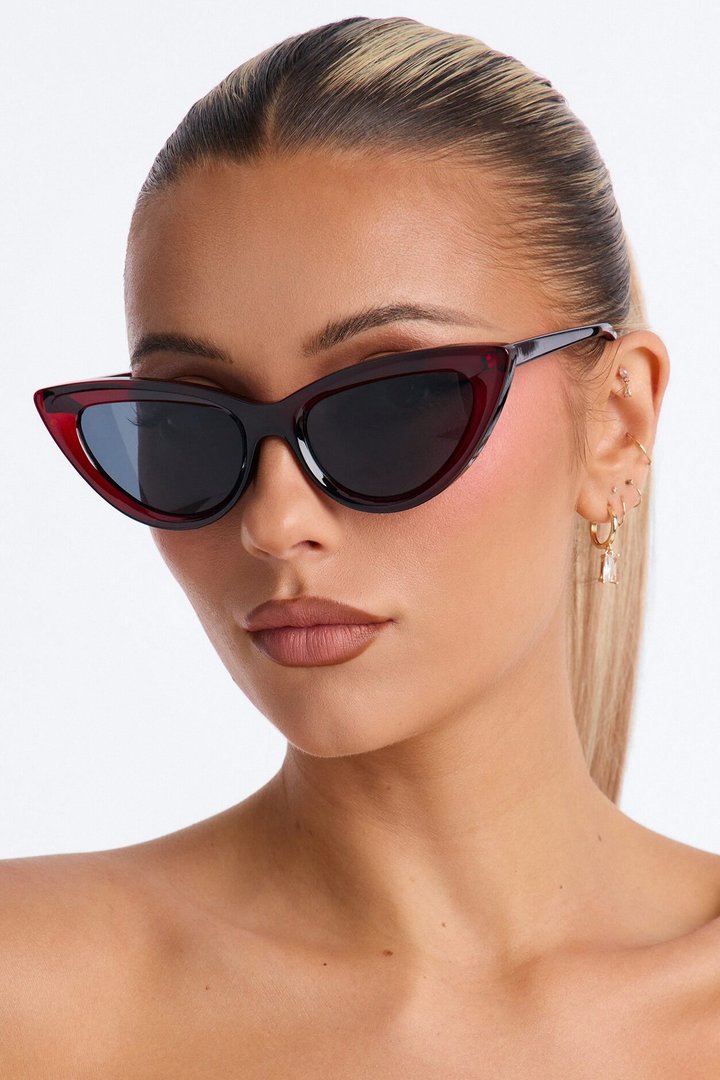 Get Rich Sunglasses - Red