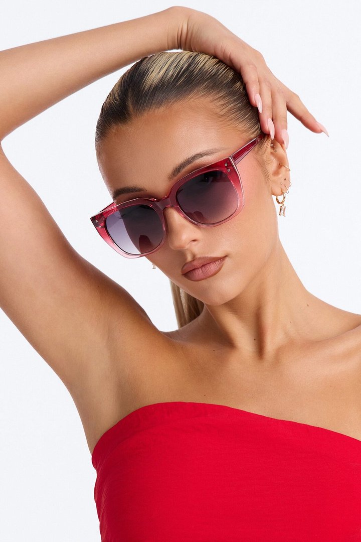 Carefree Summer Sunglasses - Pink/combo