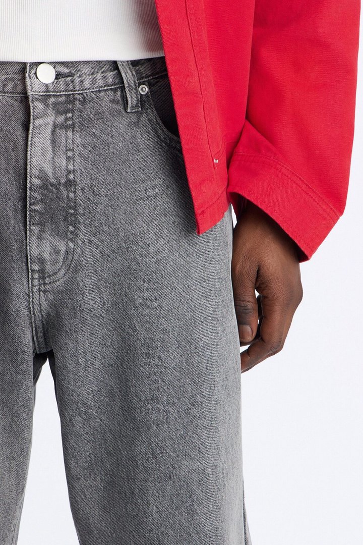 The Staple Baggy Jean - GreyMineralWash