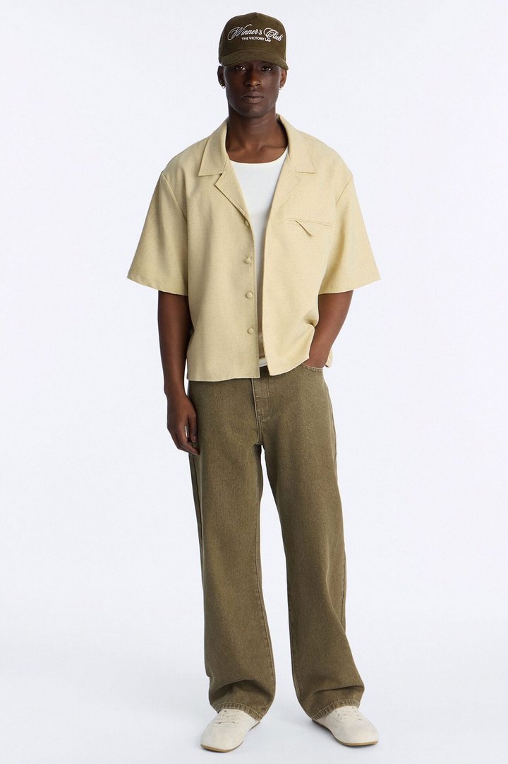 The Staple Baggy Jean - Olive