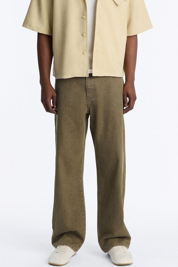 The Staple Baggy Jean - Olive