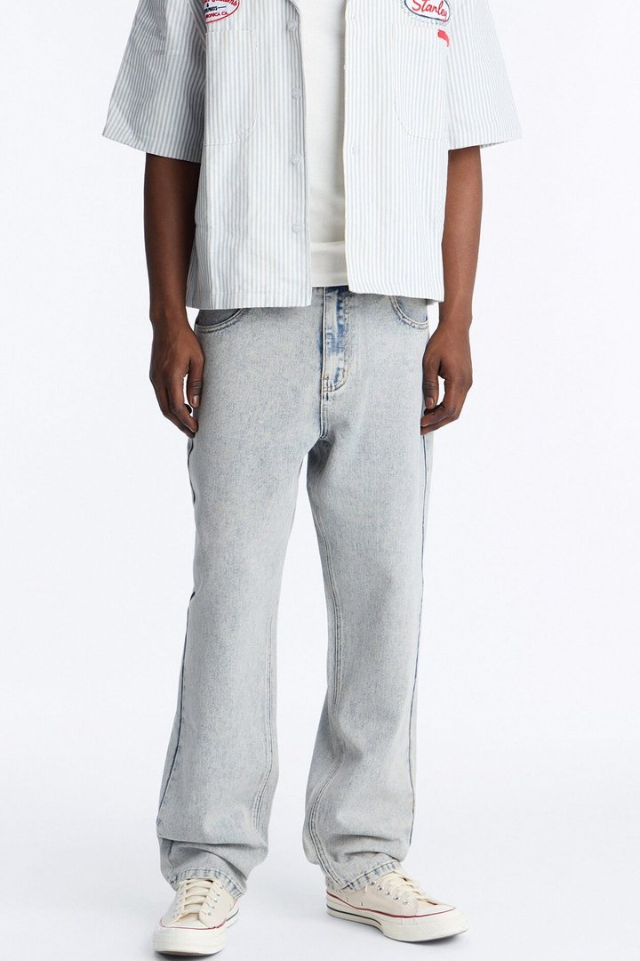 Miracle Wash Straight Jean - LightBlueWash