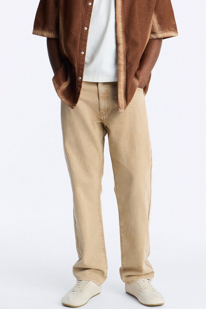 The Staple Straight Jean - Khaki