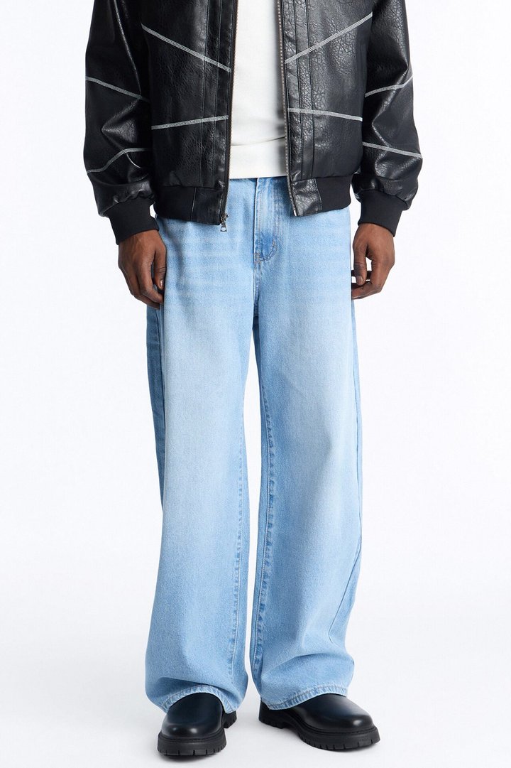 The Weekend Baggy Jeans - Light Blue Wash