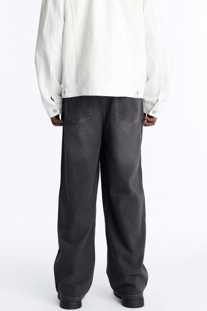 All Day Baggy Jean - Black Wash