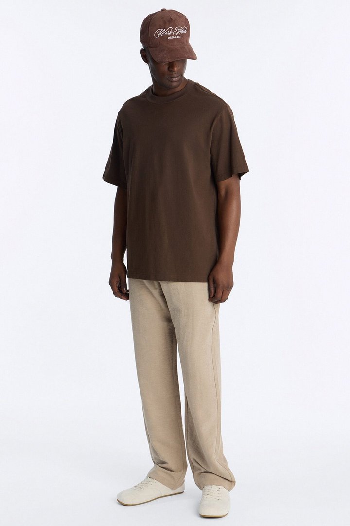Dune Straight Leg Pant - Taupe