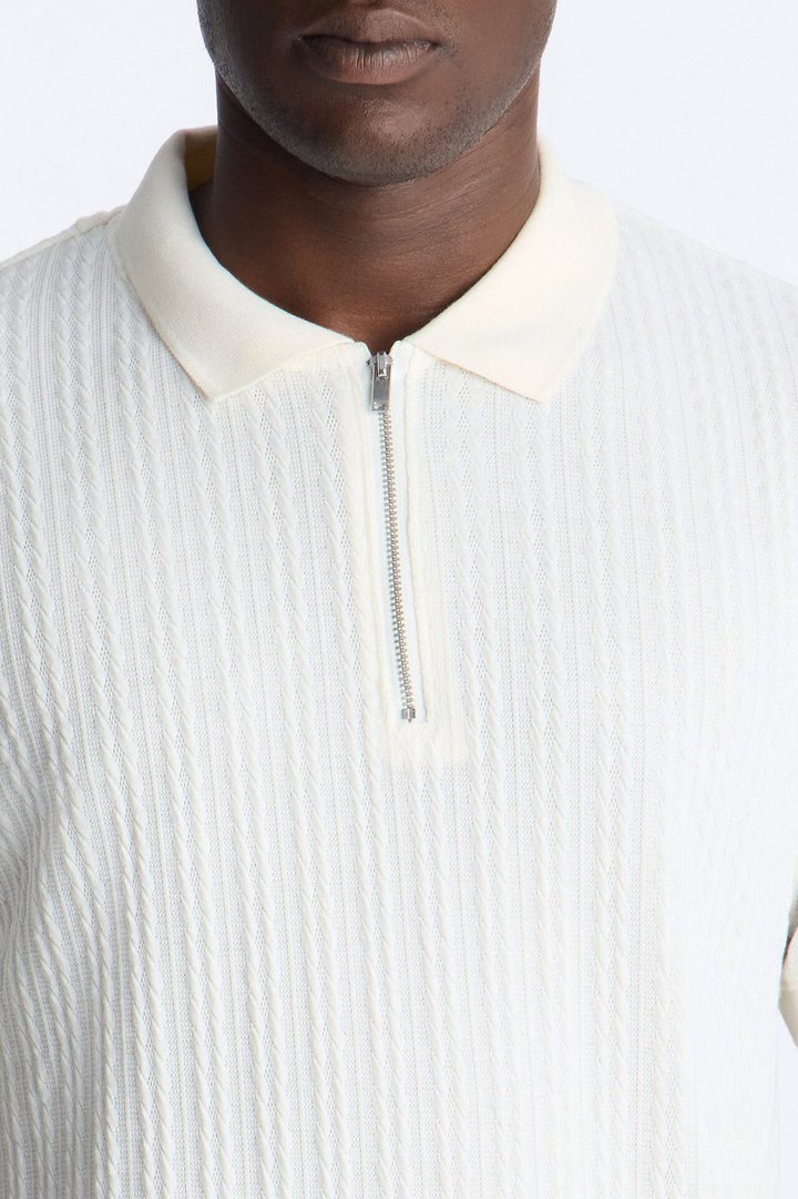 Caddie Short Sleeve Polo - White