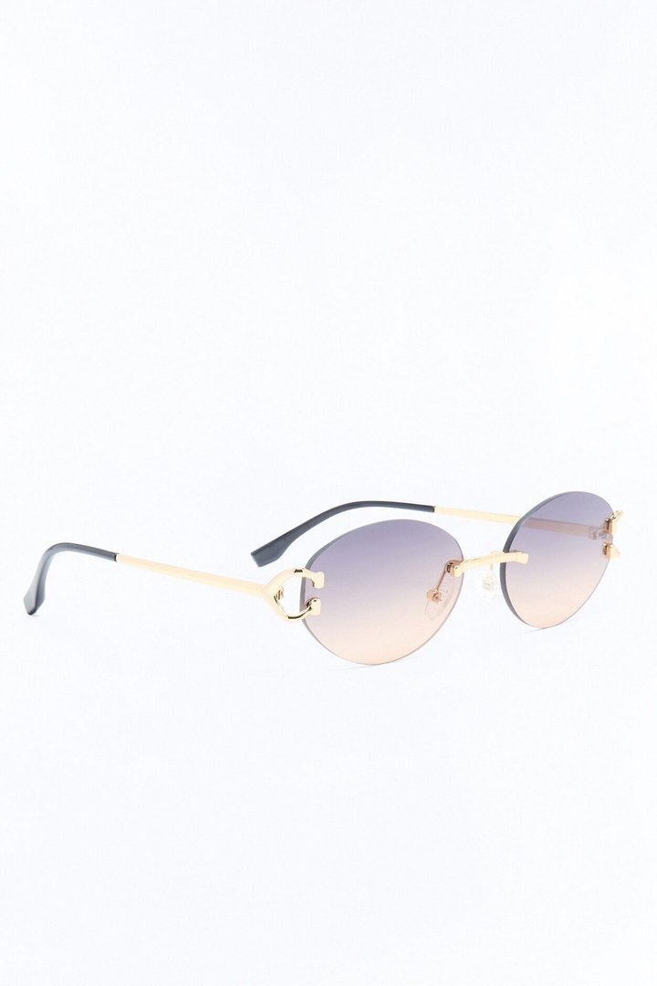 Museum Muse Sunglasses - Gold/Black