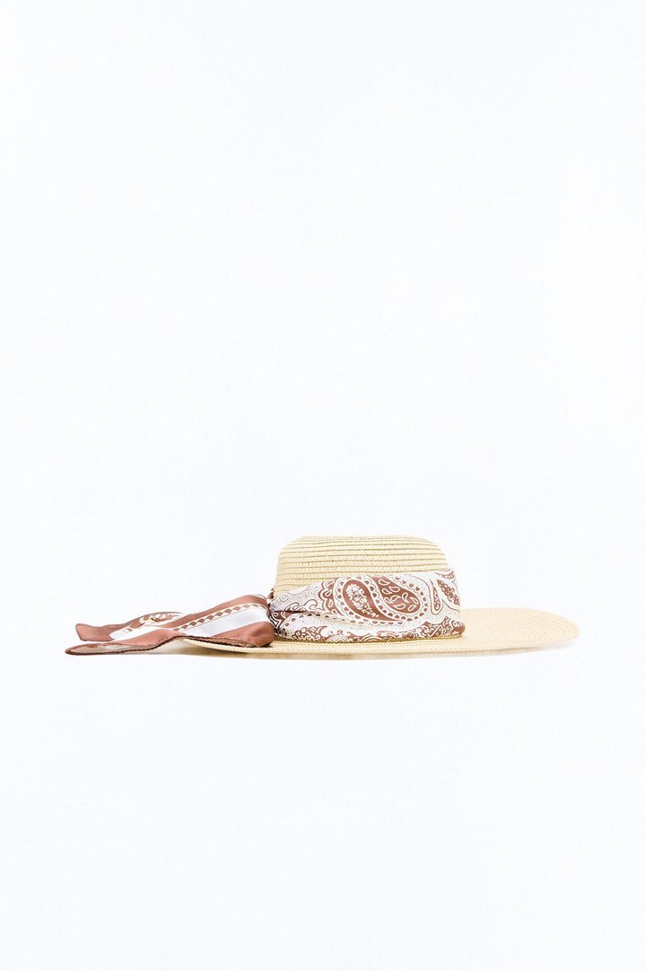 Under The Desert Sun Straw Sun Hat - Tan