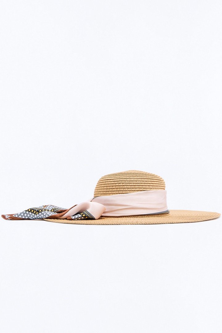 Drop Top Ride Straw Sun Hat - Tan