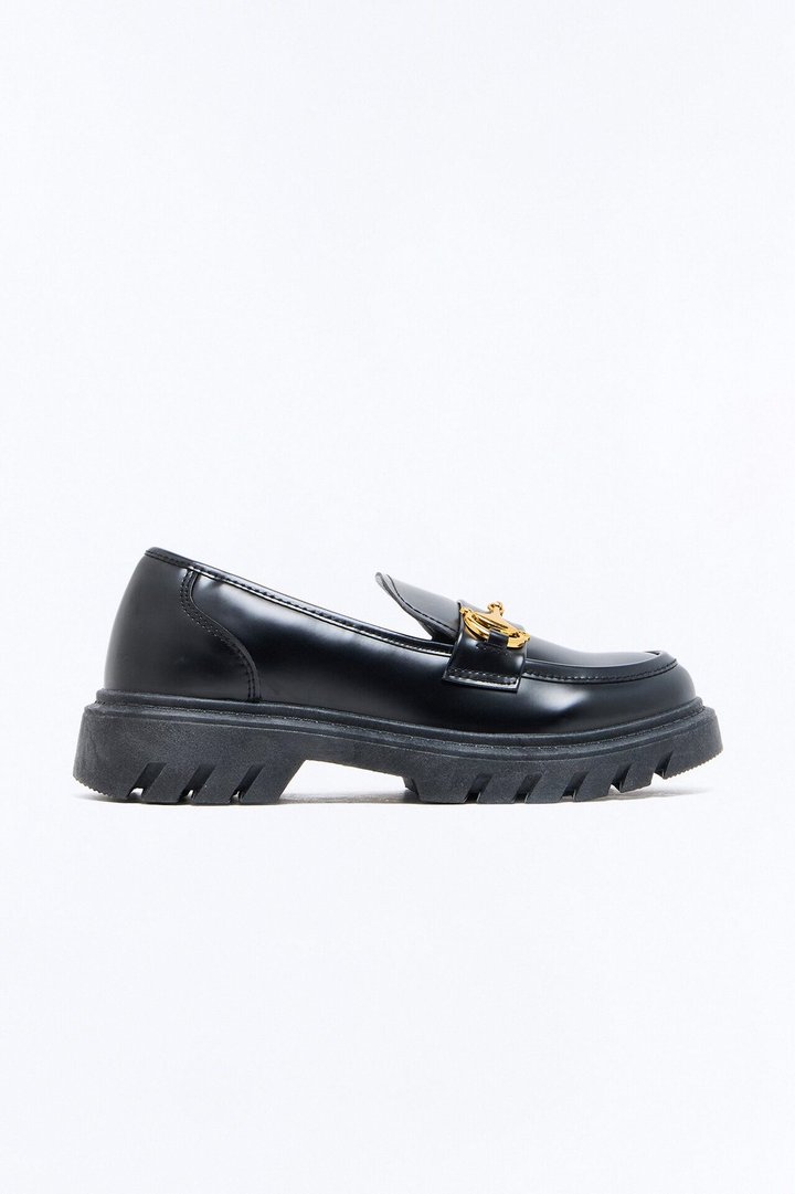 Campus Hardware Loafers - Black
