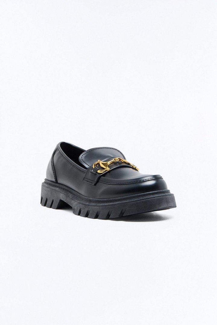 Campus Hardware Loafers - Black