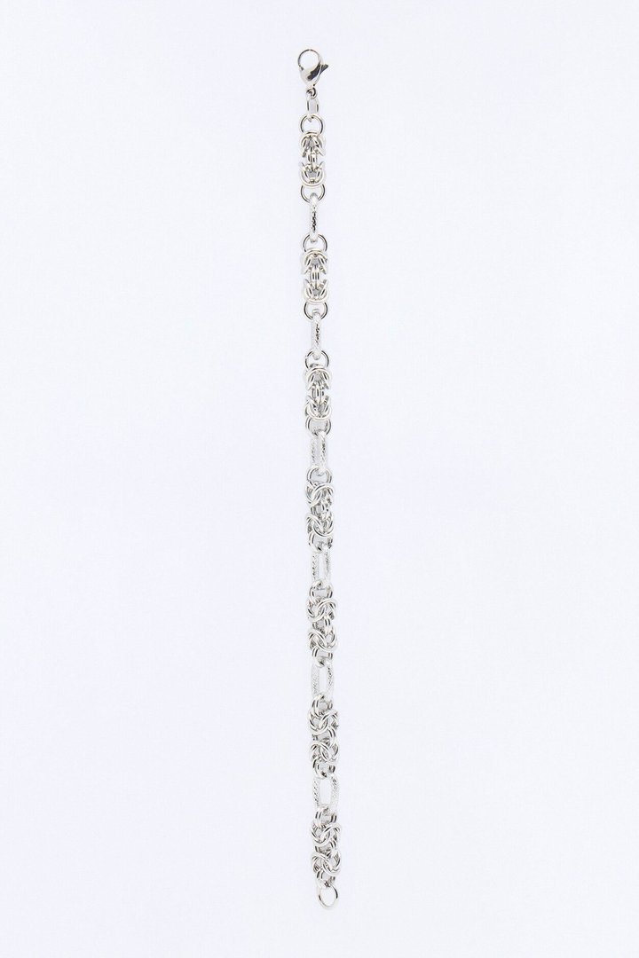 Stay Twisted Chain Bracelet - Silver