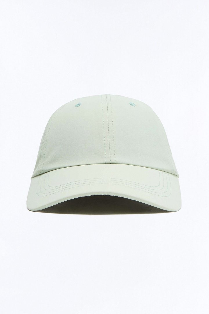 Rain Or Shine Nylon Baseball Hat - Sage