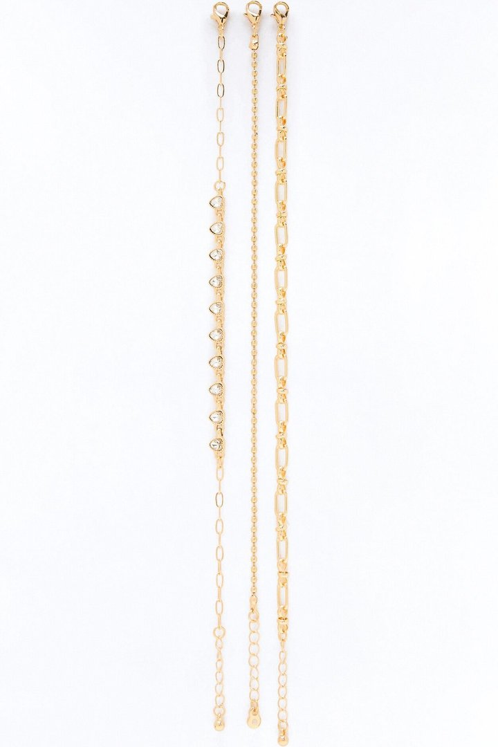 Love Me Right Anklet - Gold