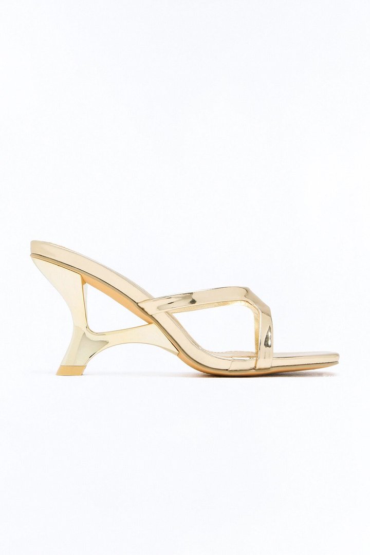 Graciela Novelty Heels - Gold