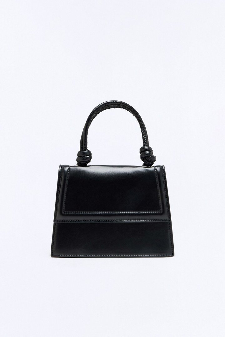 Never Too Late Handbag - Black