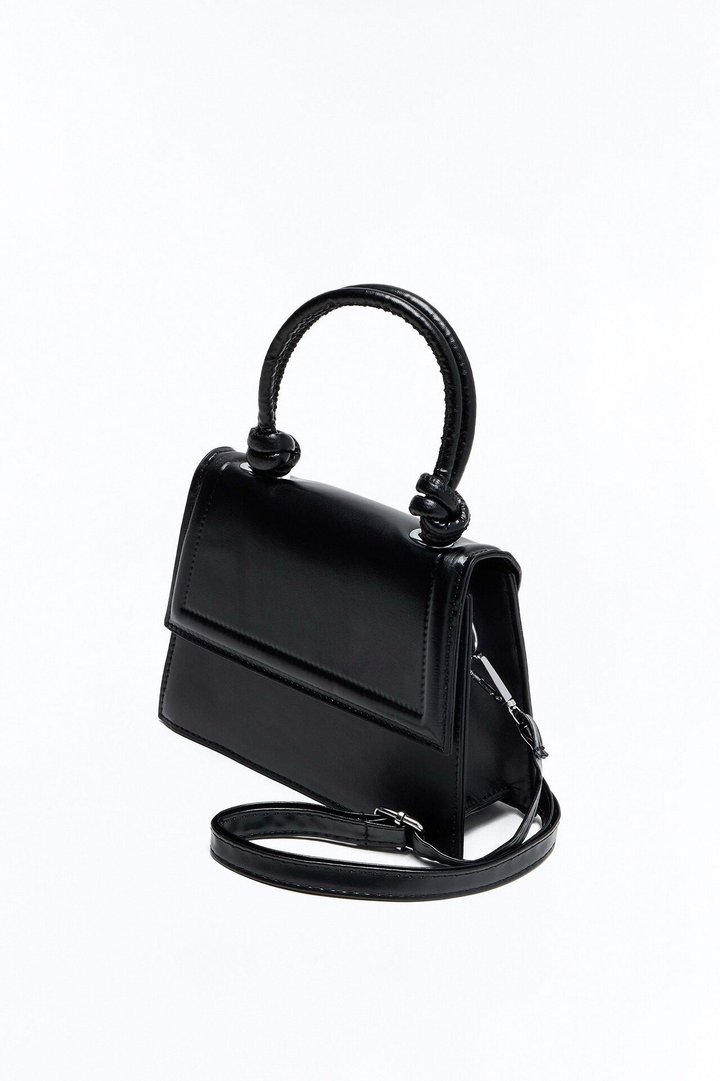 Never Too Late Handbag - Black