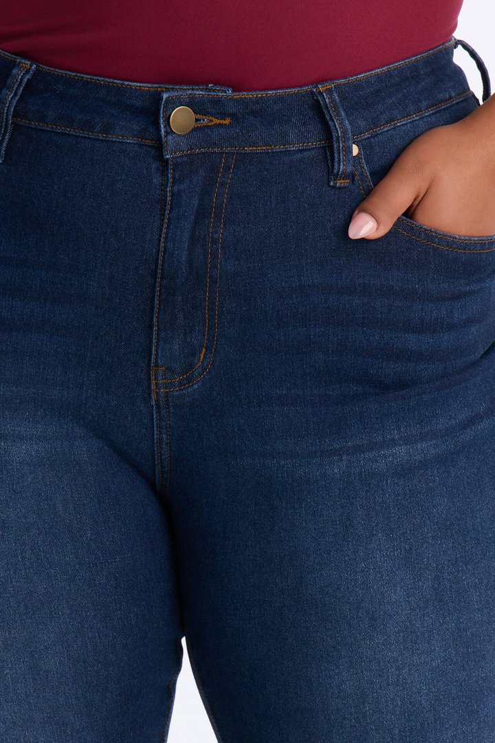 Tall She's Fire Stretch Skinny Jeans - Dark Wash