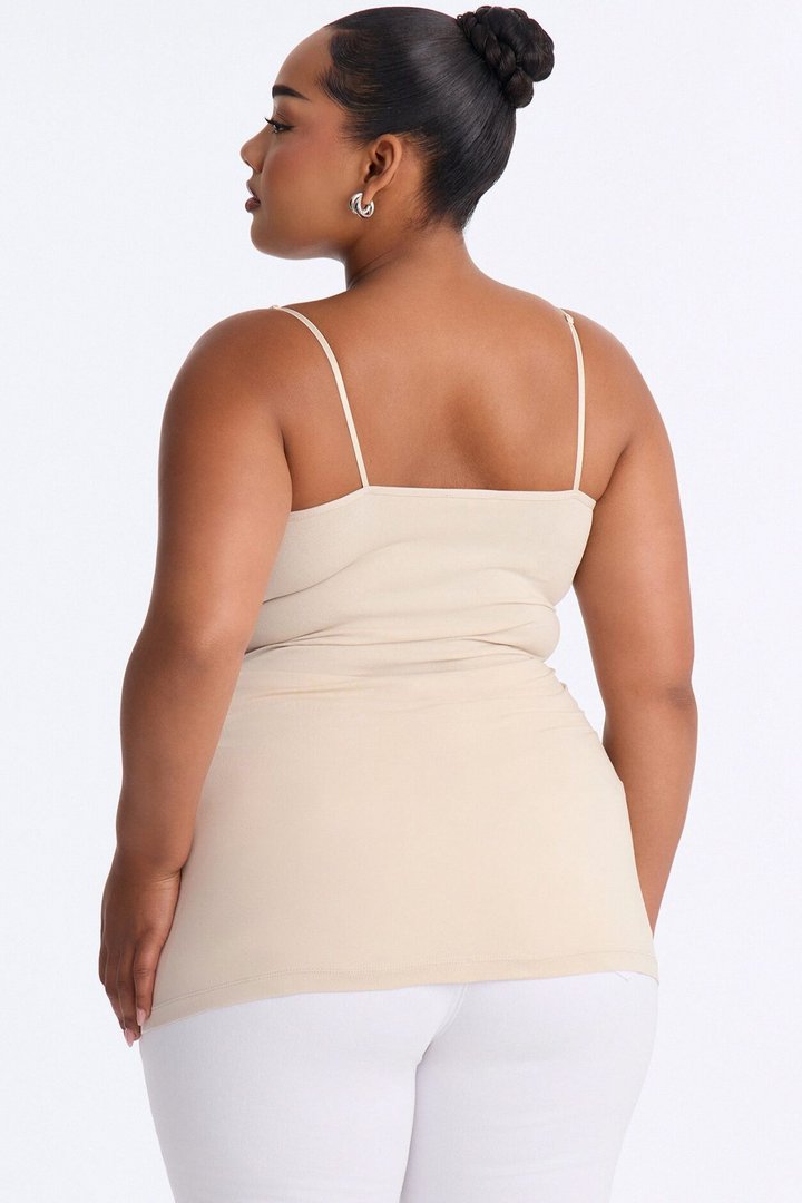 Sara Cami Top - Stone