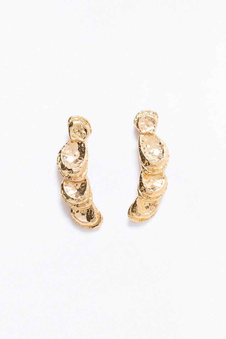 Sunbeam Drop Earrings - Gold