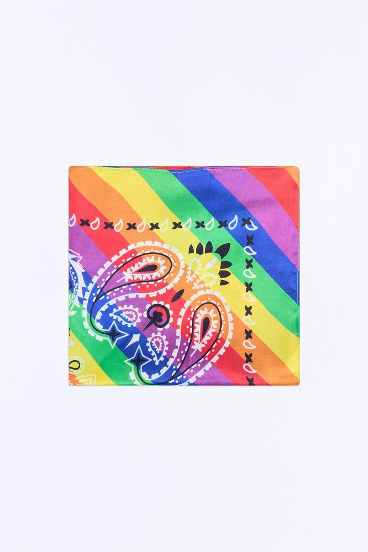 Love In Color Head Scarf - Multi Color