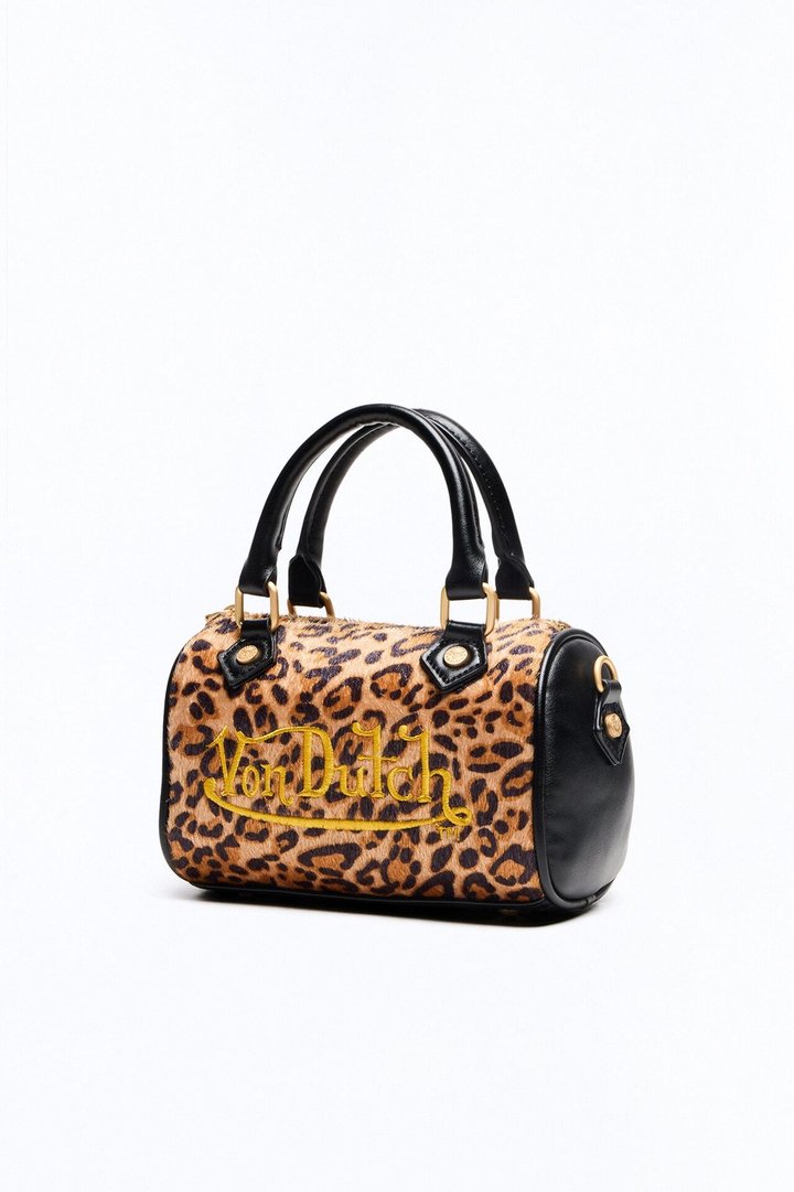 Von Dutch Core Hanna In Leopard Bag - Leopard