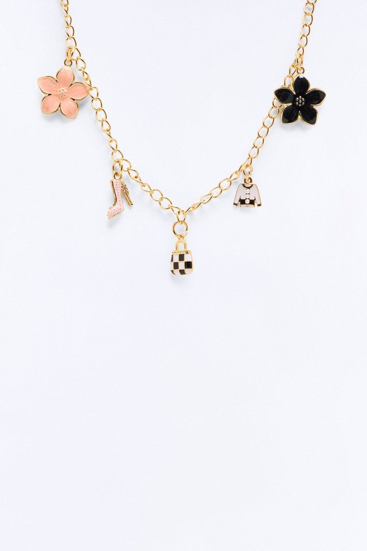 Girls Staples Handbag Chain - Gold