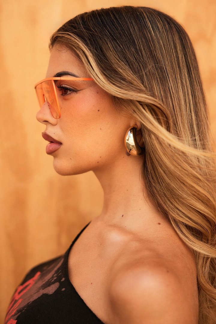 Fuel To The Fire Sunglasses - Orange